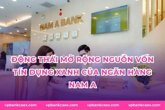 Động thái mở rộng nguồn vốn tín dụng xanh của ngân hàng Nam A